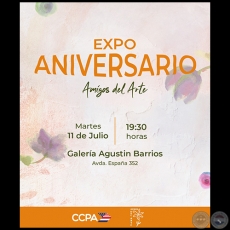 EXPOSICIÓN ANIVERSARIO DE SOCIOS DE AMIGOS DEL ARTE - Martes, 11 de Julio de 2023